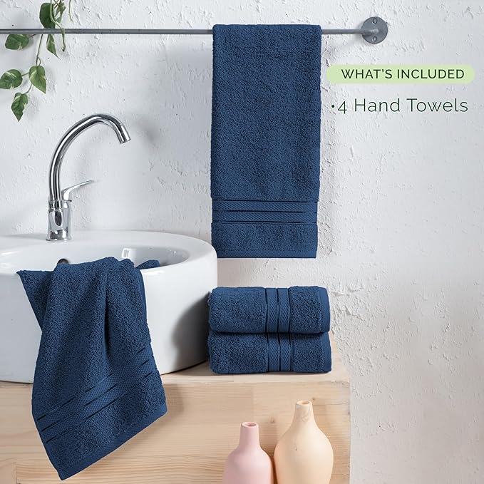 Elegant Comfort Three Line Popcorn Towel Set