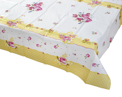Talking Tables Pretty Floral, Paper Table Cover, Multi-Colour, 180 x 120cm