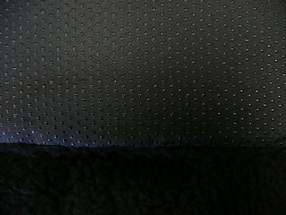 Ellie-Bo Large Black Sherpa Fleece Mat for 36-inch Dog Cage