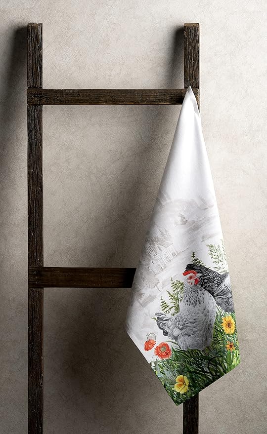 Maison d' Hermine Kitchen Towels Set of 3 100% Cotton 27.50" x 20" Reusable