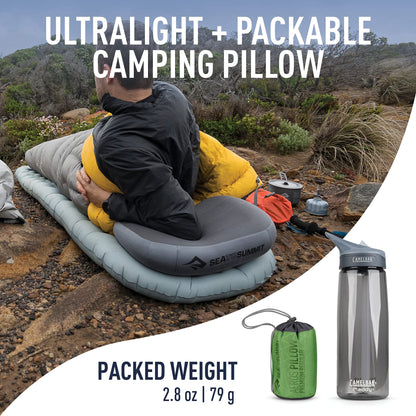 Sea to Summit Sleep System: Aeros Premium Pillow and Breeze Sleeping Bag Liner