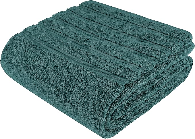 American Soft Linen 35x70 Jumbo Large Bath Towel, 600 GSM 100% Cotton Turkish