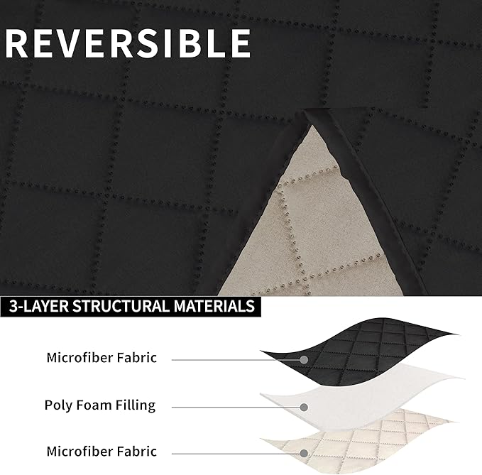 Easy-Going Recliner Sofa Cover, Reversible Couch Cover