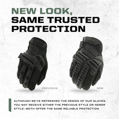 Mechanix Wear - M-Pact Covert Gloves (Small, Black) MPT-55-008