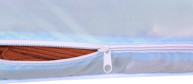 Oxford Fabric Space Saving Door-Hanging Laundry Hamper Bag + 2 Stainless Steel