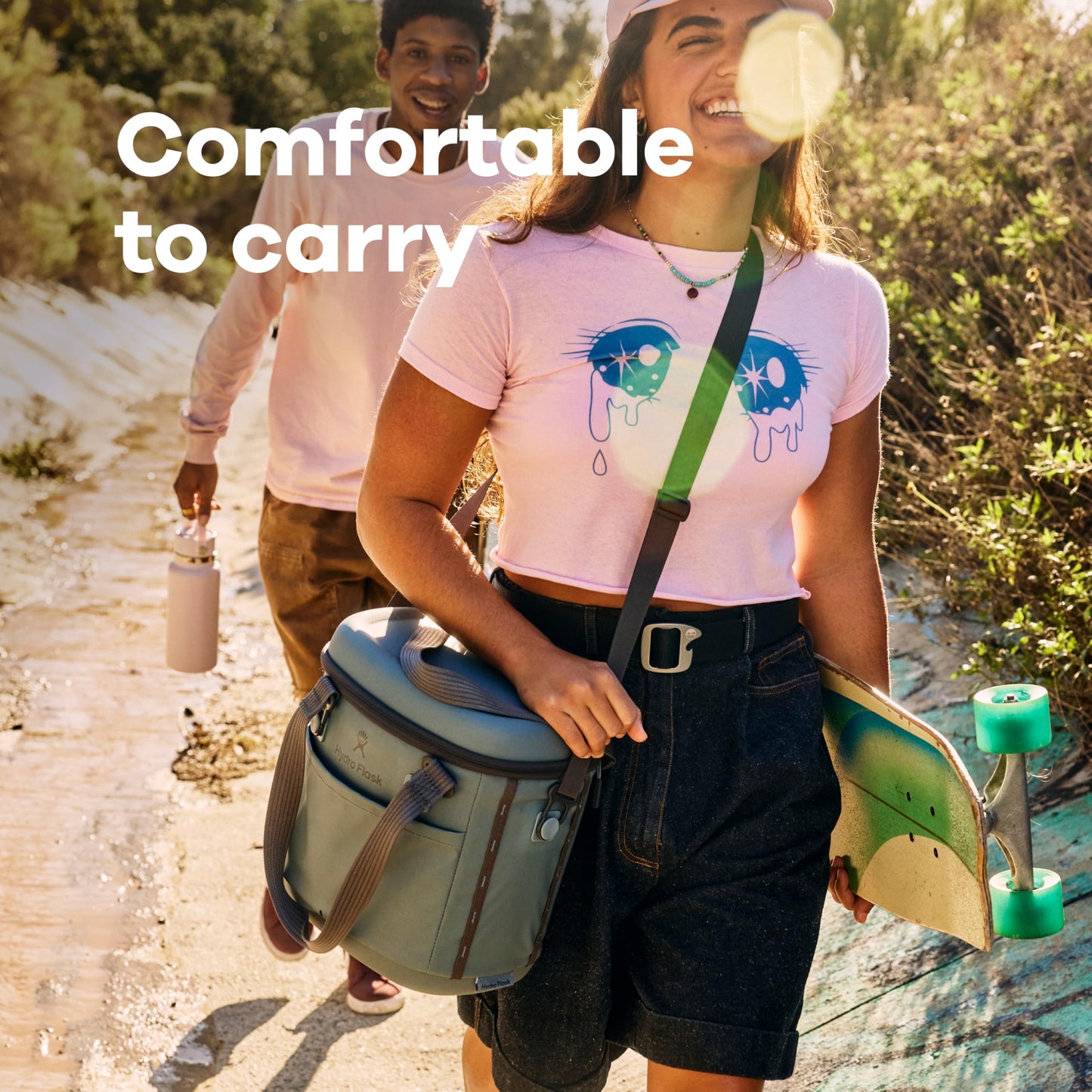 Hydro Flask Carryout Cooler - Insulated Portable Soft Cooler - 30 L Capacity in Shale Gray