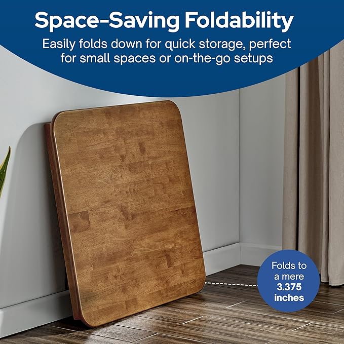 Stakmore Classic Straight Edge Square Folding Card Table 32x32