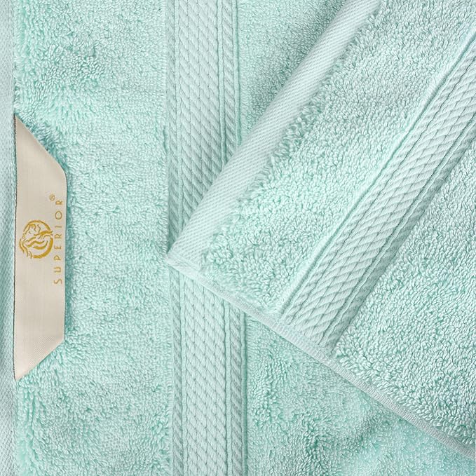 Superior Egyptian Cotton Pile 9 Piece Towel Set, Includes 3 Bath, 3 Hand