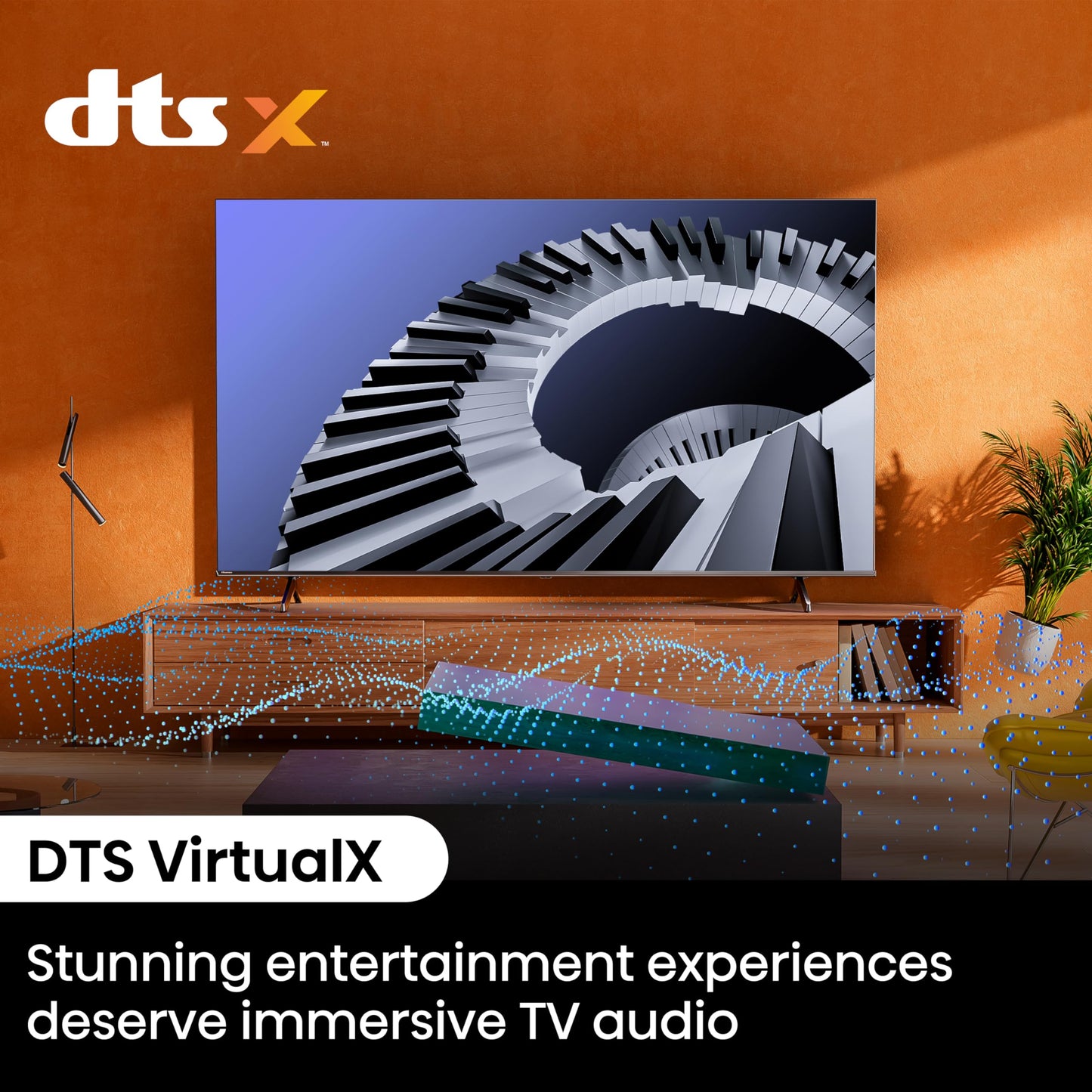 Hisense 50 Inch 4K Smart TV 50E6NTUK - Dolby Vision, Game Mode PLUS with 60Hz VRR ALLM, Smooth Motion, AI Sports Mode, Vidaa OS with Freely, Youtube, Netflix and Disney+ & Now TV (2024 Model)