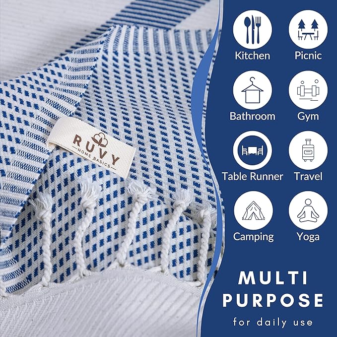 Ruvy Home Basics Turkish Hand Towels