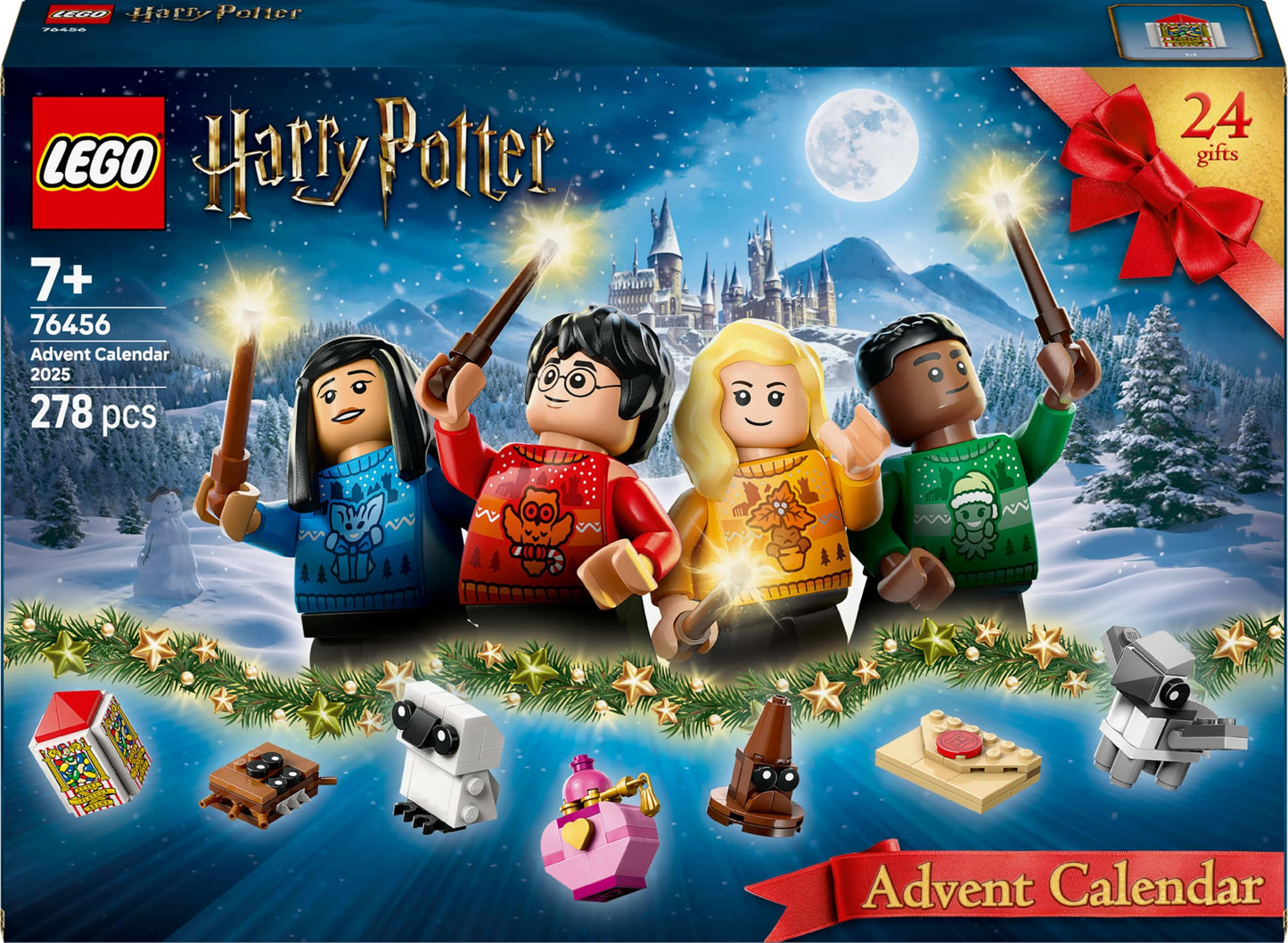 Lego 76456 Harry Potter Lego(R) Harry Potter Advent Calendar 2025 Toy Birthday Present Blocks Boys Girls Children 7 8 9 Years Old Elementary School Harry Potter Goods Interior Stylish Figure Goods