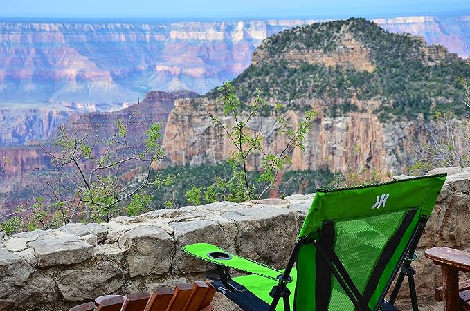 Kijaro XXL Dual Lock Portable Camping Chair - Supports Up to 400lbs - Enjoy The Outdoors in a Versatile Folding Sports & Outdoor Chair