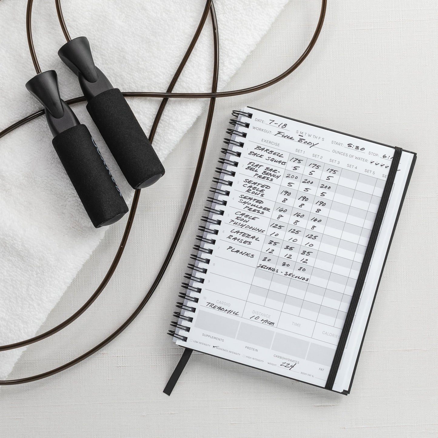 ZICOTO Ultimate Workout Journal - Complete Fitness Training Planner for Men and Women - Track PRs, Build Muscle & Dominate Your Workouts - Essential Gym Gear Accessories for Serious Weight Lifters