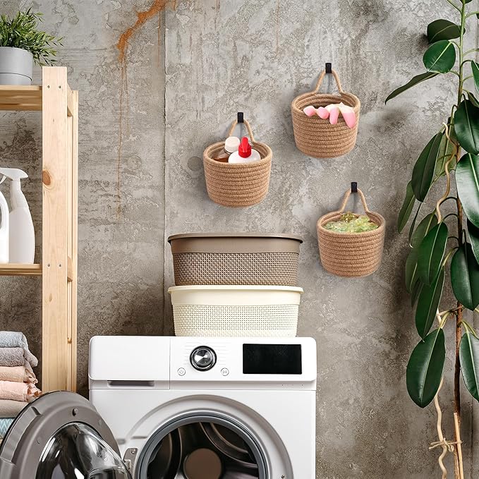 Fabric Wall Hanging Baskets