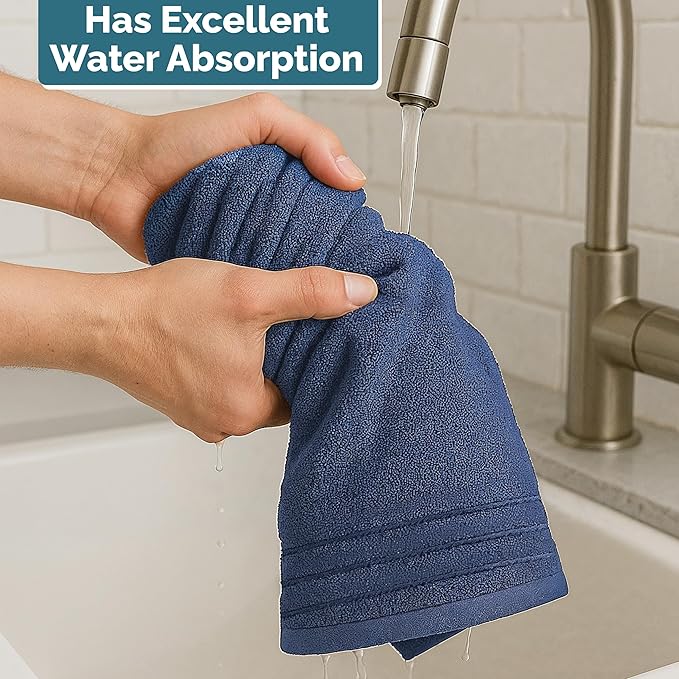 Casa Platino Hand Towels for Bathroom