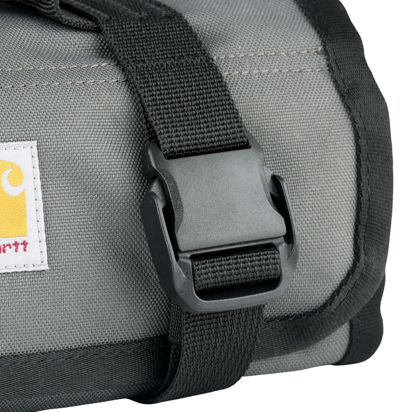 Carhartt Utility Roll Organizer, Durable, Water-Resistant Tool Roll, Gravel, 16 Pocket