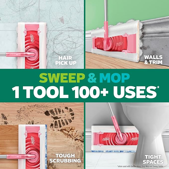 Swiffer Sweep and Mop Deluxe, Limited Edition Pink Wicked:
