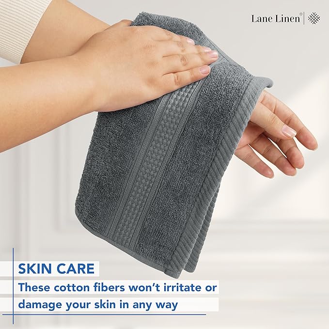 LANE LINEN Washcloths Set