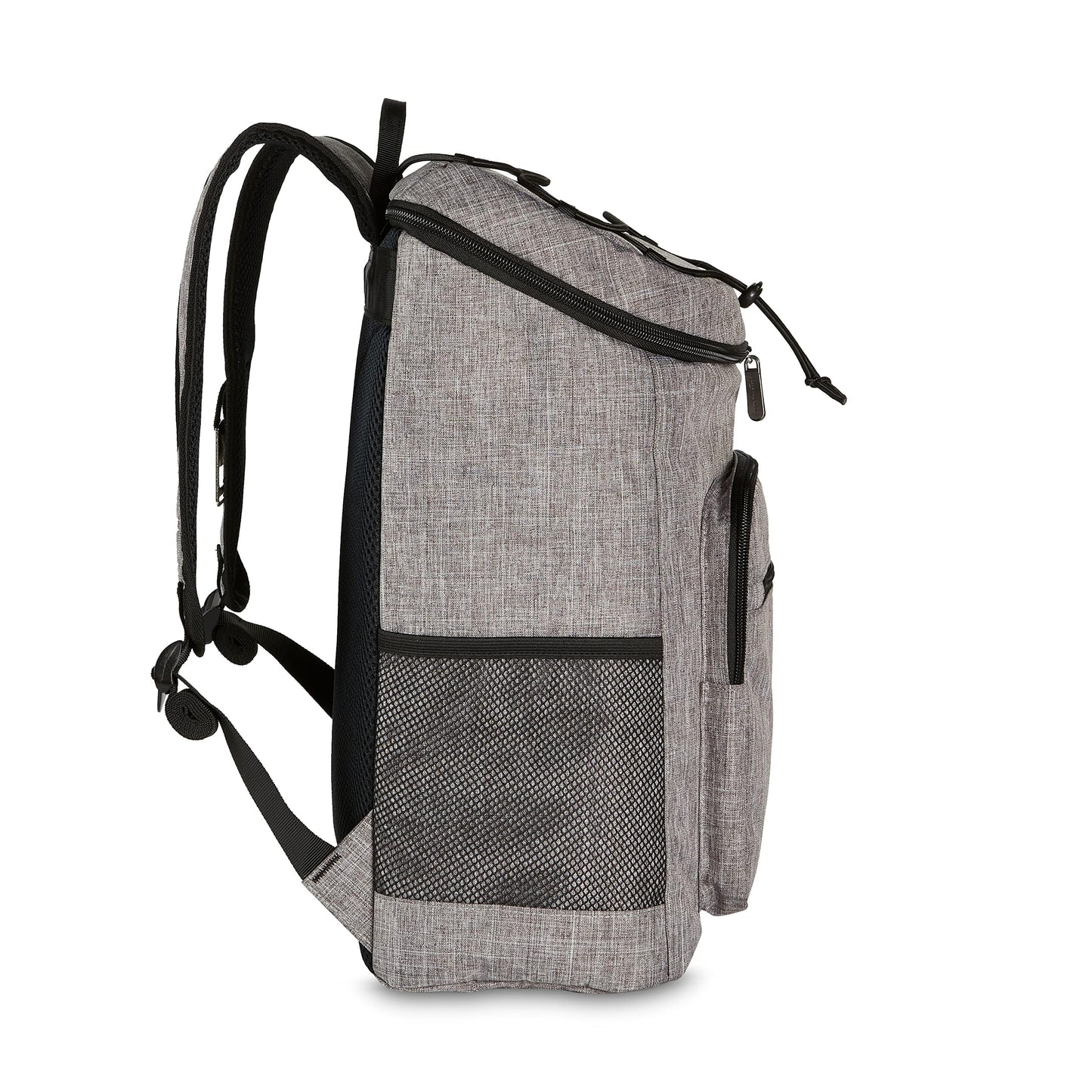 Amazon Basics Large Capacity Leakproof Insulated Soft Cooler Bag Box/Cooler Backpack/Lunch Bag for Picnics, Camping, Travel, Beach, Grey