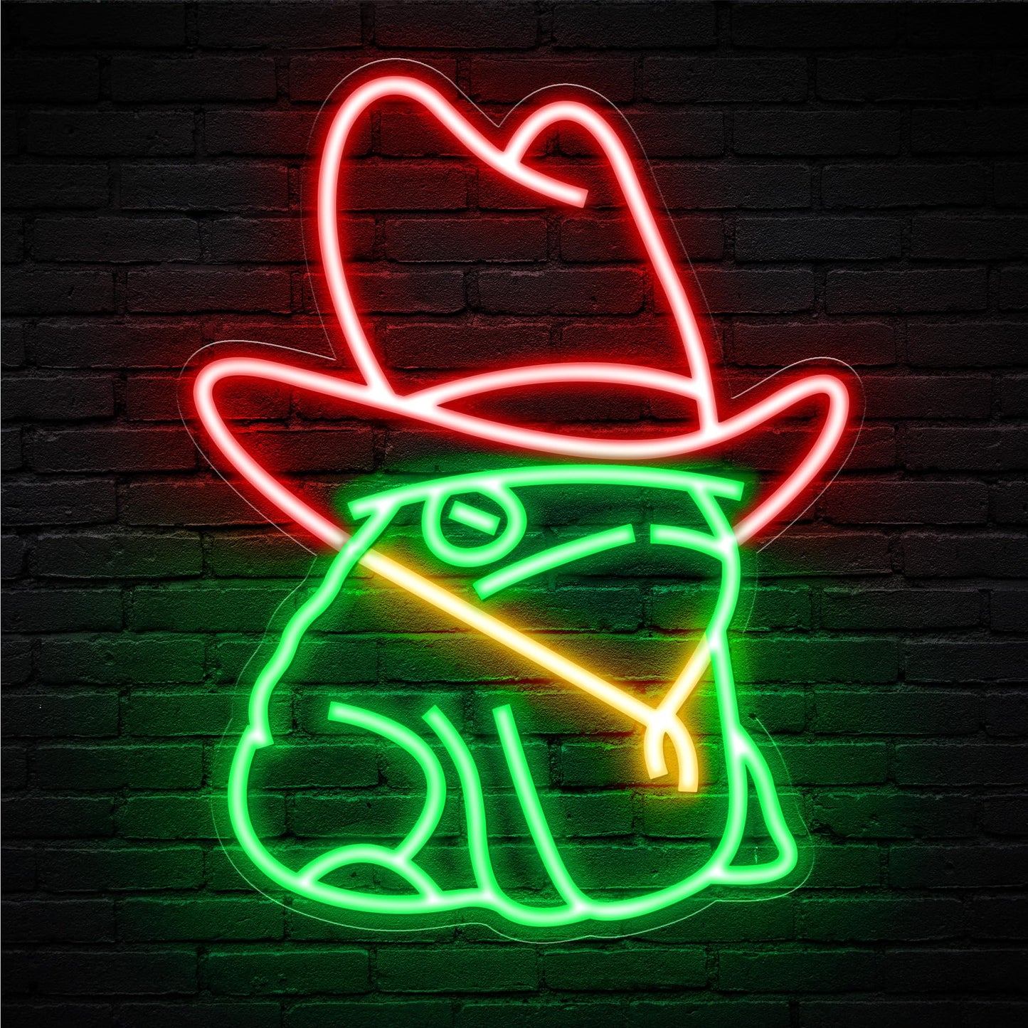 Kavaas Cowboy Boot Neon Sign, Neon Cowboy Hat Sign for Wall Decor | Western Neon Sign for Bedroom, Bar, Office, Man Cave - Best Gifts for Rodeo Enthusiast, Birthday, Christmas