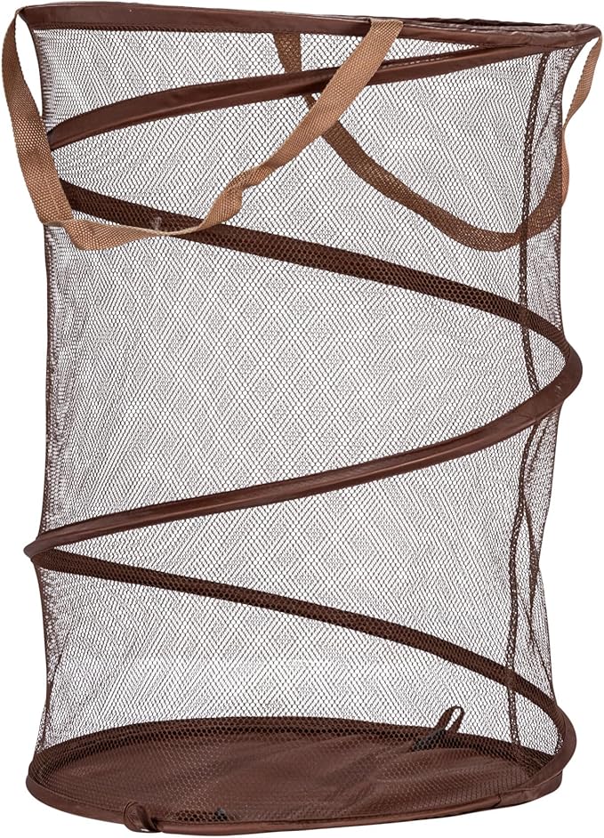 Household Essentials Pop-Up Mesh Laundry Hamper