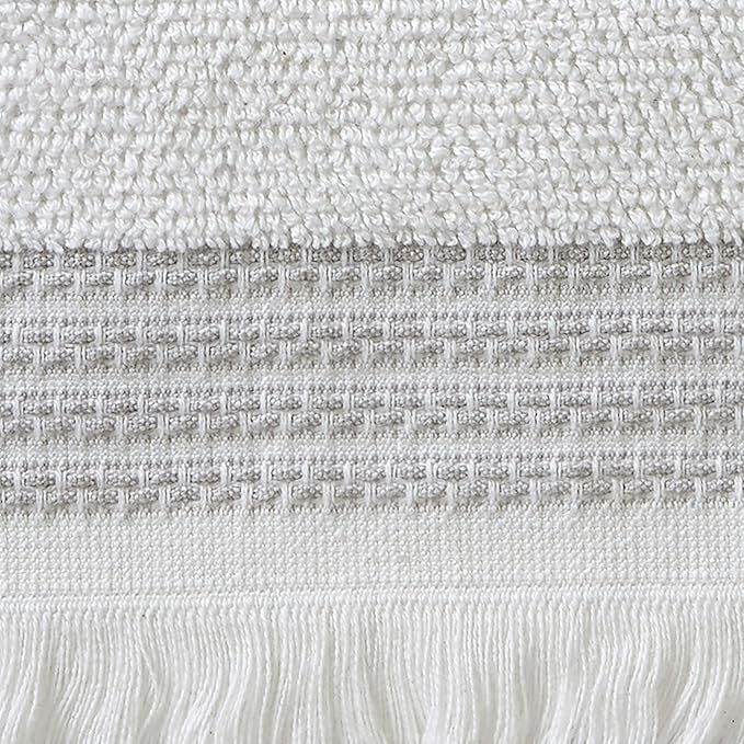 SKL Home Casual Fringe Bath Towel Set
