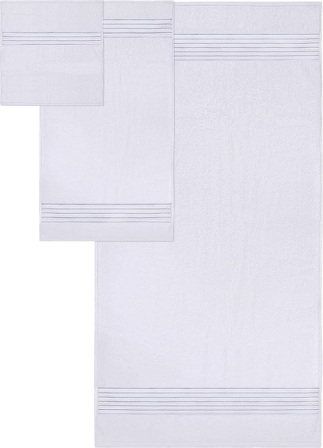 Utopia Towels 48-Piece Premium Towel Set, 12 Bath Towels, 12 Hand Towels