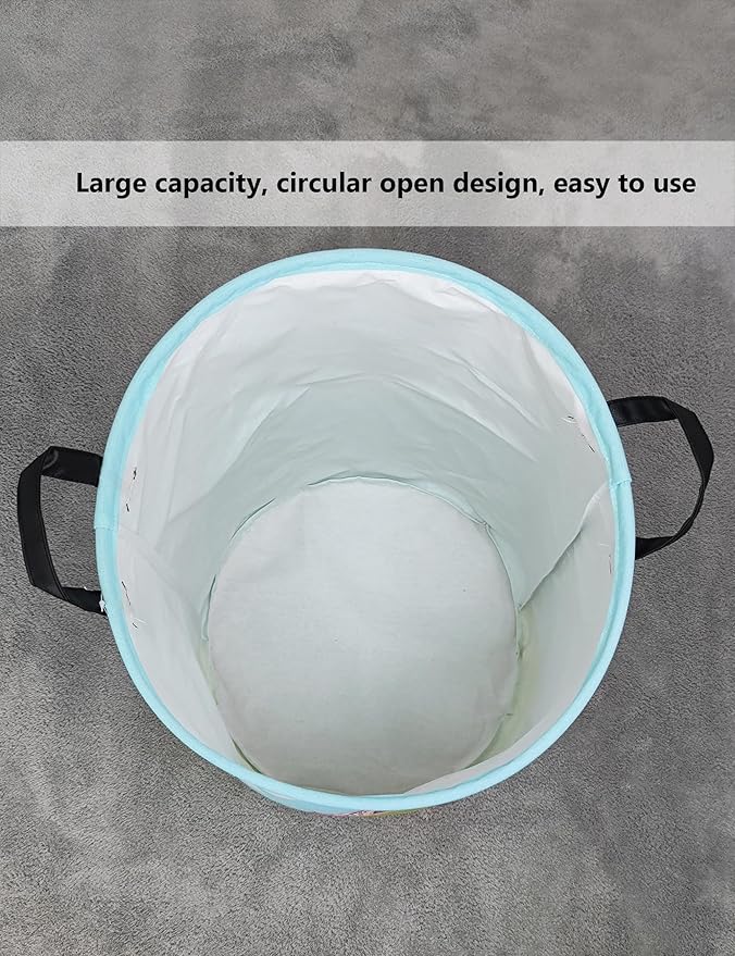QUEENLALA Large Storage Basket, Laundry Hamper/Bathroom/Home Decor/Collapsible