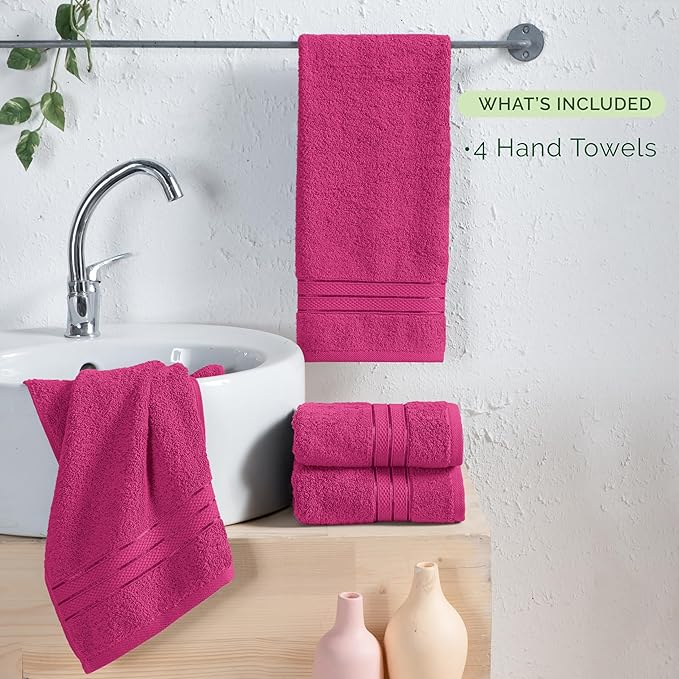 Elegant Comfort Three Line Popcorn Towel Set