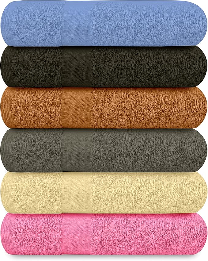 100% Cotton Bath Towels-27x54inch
