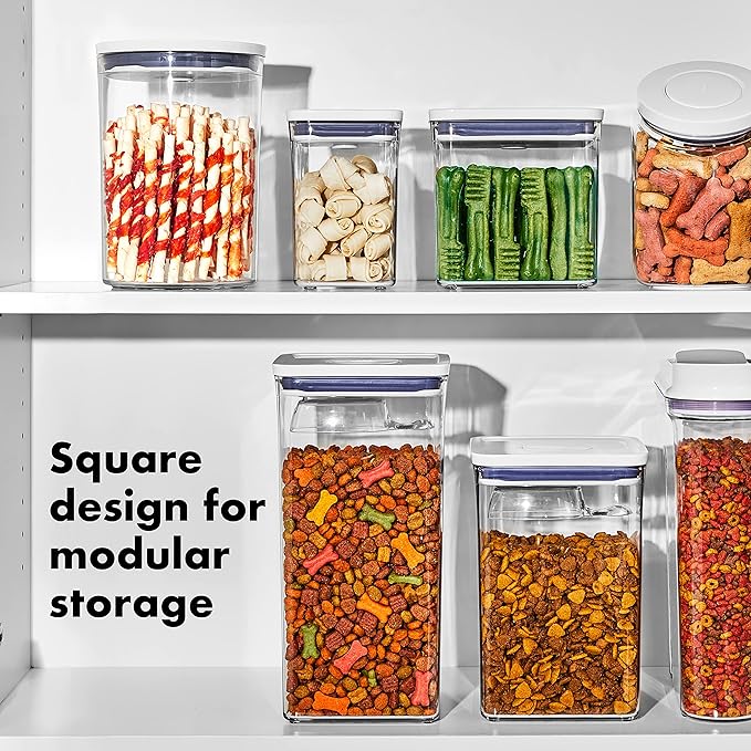OXO Good Grips Pet POP Container – 2.8 Qt/2.6 L |Ideal