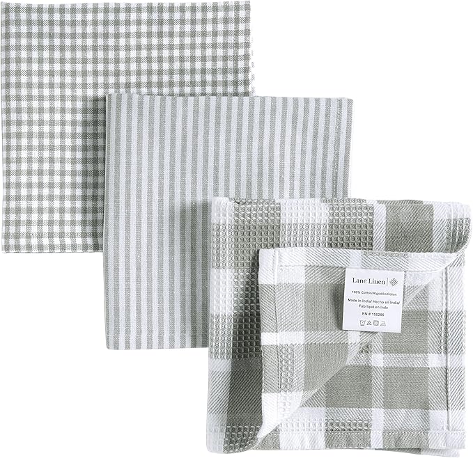 LANE LINEN Cotton Dish Towels