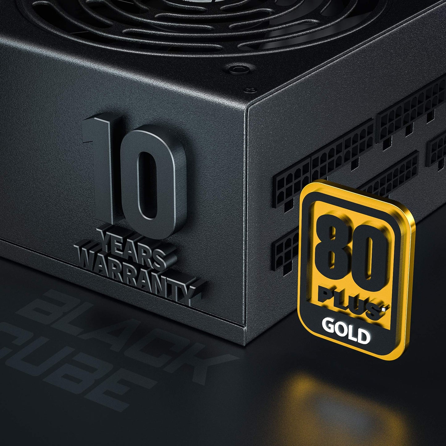 ARESGAME POWER 1000w Power Supply, Fully Modular, 80+ Gold PSU