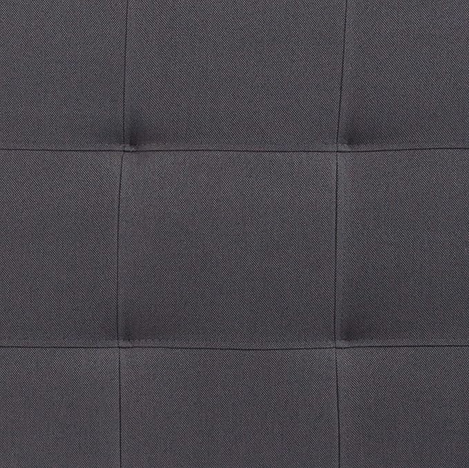 Flash Furniture Bedford Tufted Upholstered Queen Size Headboard in Dark Gray
