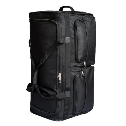 Generic 2 Wheeled Rolling Duffel Bag, Black, 30-Inch, 300001