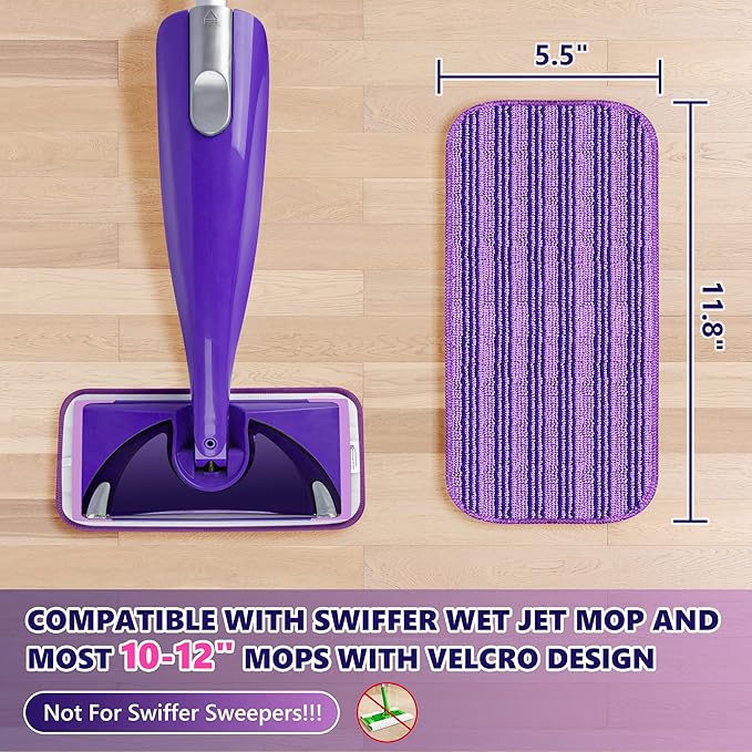 Reusable Mop Pads Compatible