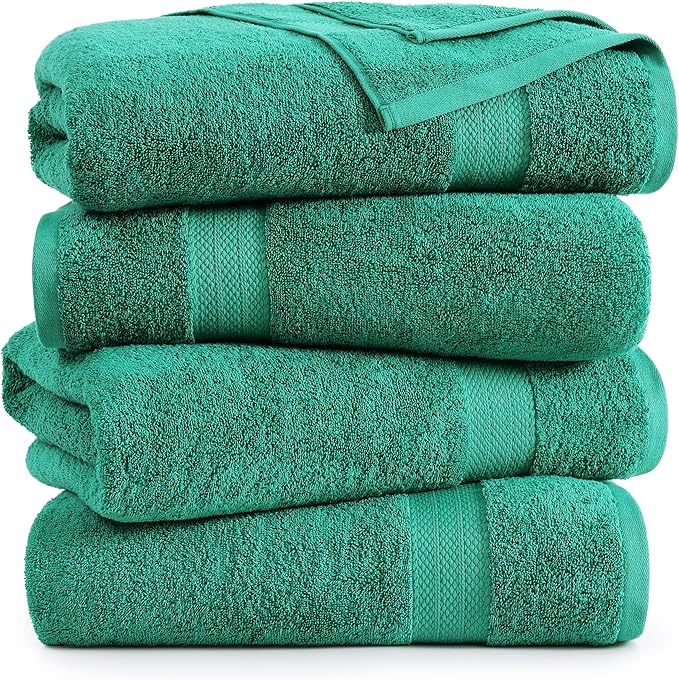 LANE LINEN Bath Towels Pack of 4