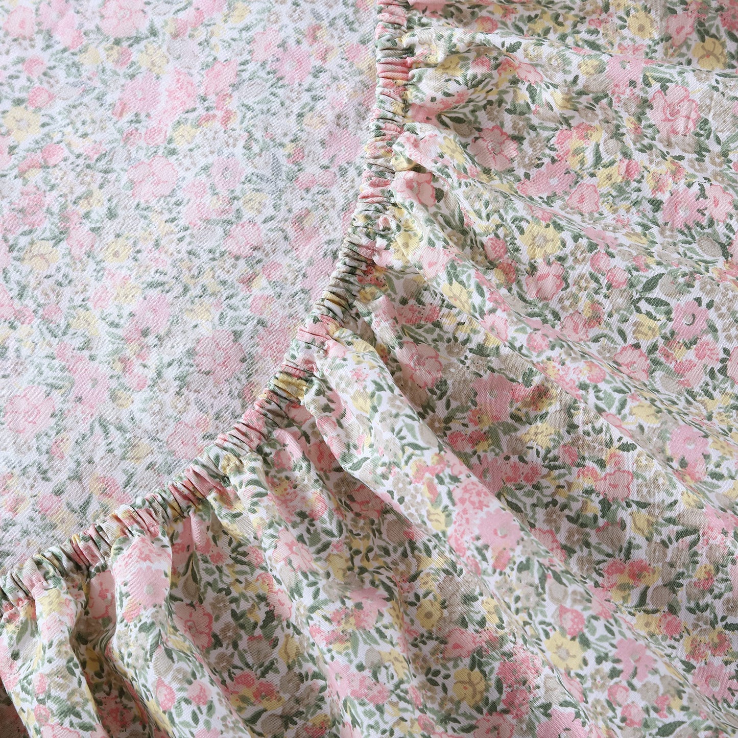 Laura Ashley - King Sheets, Cotton Percale Bedding Set, Lightweight & Breathable Home Decor (Lovestone Pink, King)