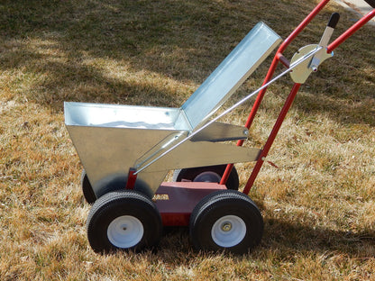 Newstripe NewLiner HD 50 lb Heavy Duty Dry Line Marker (Part #10001744) | Precision 2" or 4" Lines | Galvanized Steel | 10” Flat Free Tires | For Baseball, Tracks & Events | Made in USA