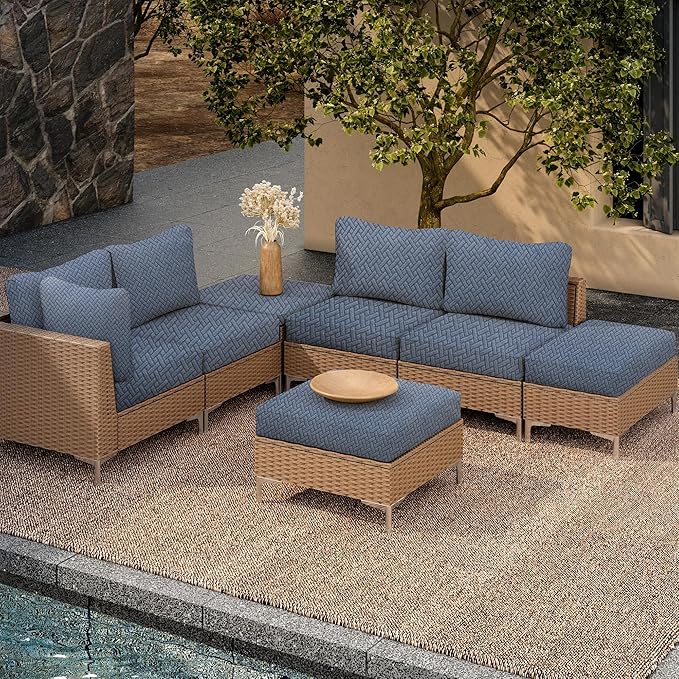 Outdoor Cushion Covers Set, Replacement