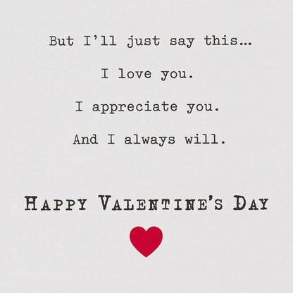 Hallmark Valentine's Day Card for Husband (Three Gold Hearts) (0699VFE7622)