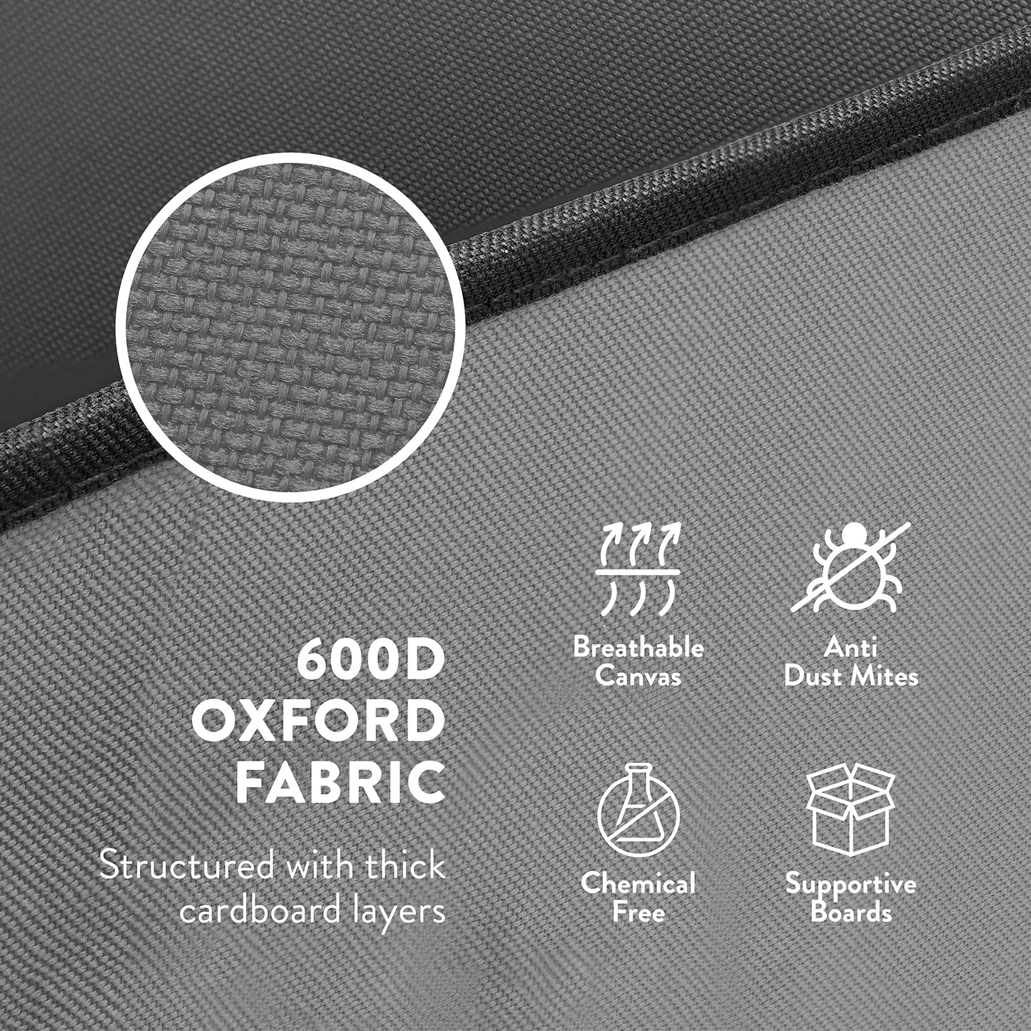 Premium Large Christmas Ornament storage Box, with Side Open, Drawer Style Trays - 3" Compartment, 8 Trays, Keeps 128 Holiday Ornaments & Xmas Accessories, Storage Container Made Of 600D Oxford Fabric