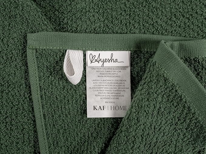 KAF Home Ayesha Curry Mixed Utility Kitchen Towel Set | Set of 6 Mixed Terry