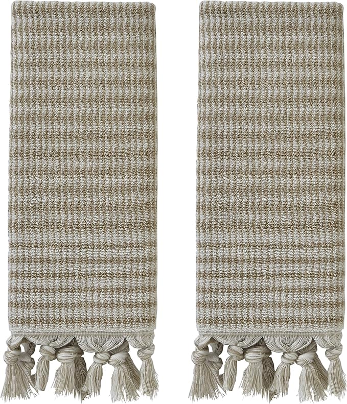SKL Home Longborough 100% Turkish Cotton Premium 2-Piece Hand Towel Set