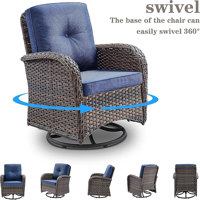 Belord Small Conversation Sets Patio Funiture