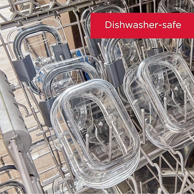 Rubbermaid Brilliance BPA-Free 3 Set Food Storage Containers