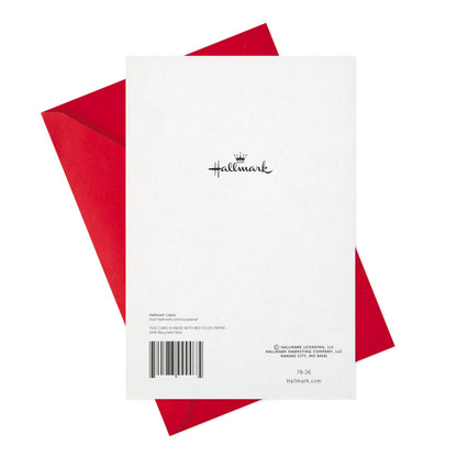 Hallmark Valentine's Day Card for Husband (Three Gold Hearts) (0699VFE7622)