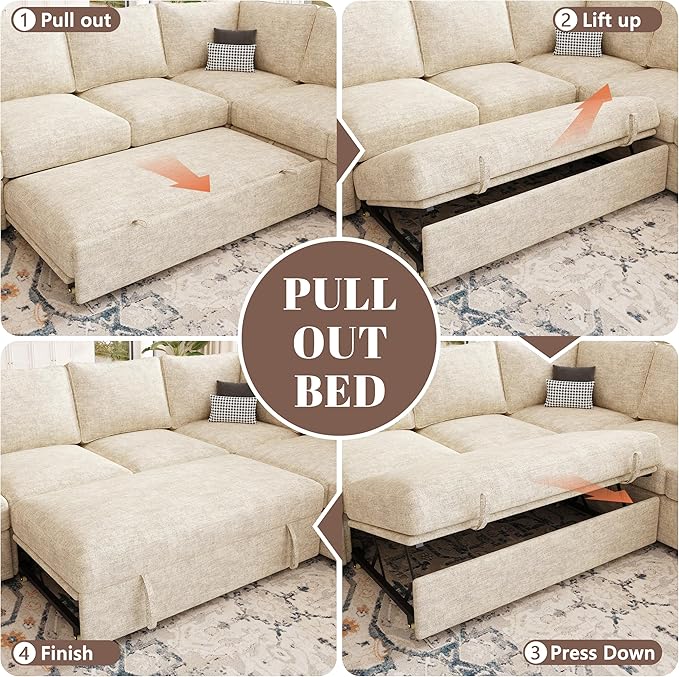 108 Inch Modular Sectional Sofa