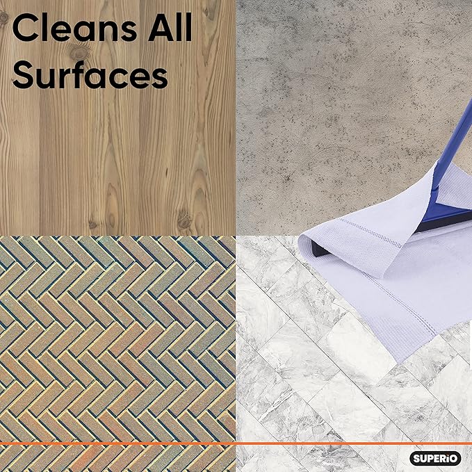 Superio Squeegee Mopping Towel Floor Cloth White Cloth
