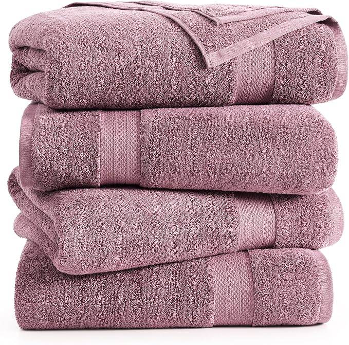 LANE LINEN 100% Ring Spun Cotton Bath Sheets